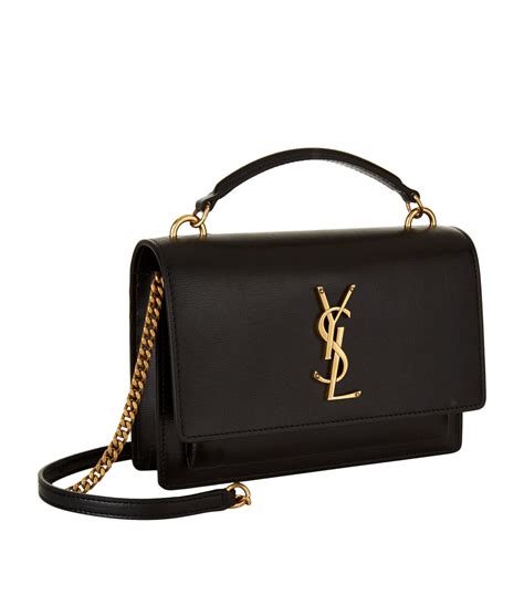 ysl sunset chain wallet white|best wallet on chain women.